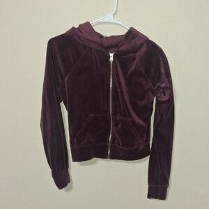 Crave Fame Kids Burgundy Jacket
